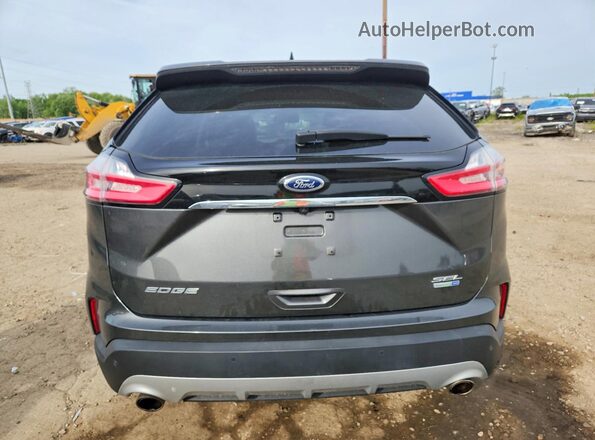 2FMPK4J95LBB13499 2020 FORD EDGE Серый Вид сзади