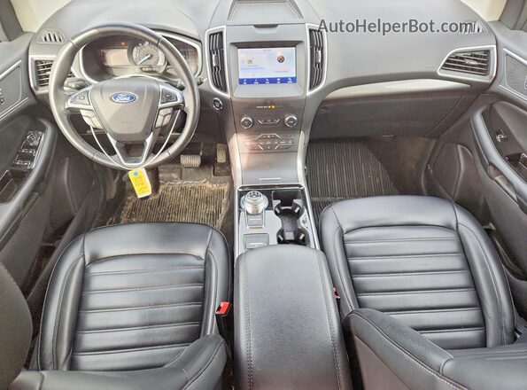 2FMPK4J95LBB13499 2020 FORD EDGE Серый Вид панели приборов