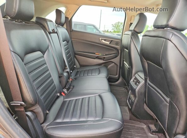 2FMPK4J95LBB13499 2020 FORD EDGE Серый Вид задней части салона