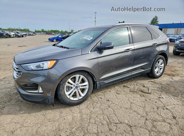 2FMPK4J95LBB13499 2020 FORD EDGE Серый Передняя левая четверть