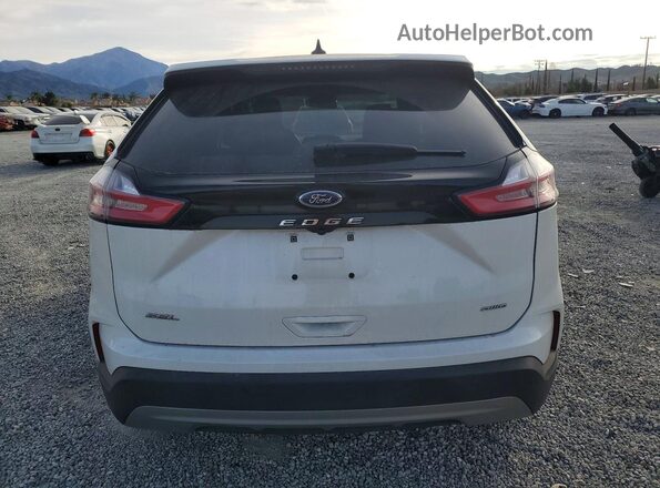 2FMPK4J95MBA00802 2021 FORD EDGE White Vista trasera