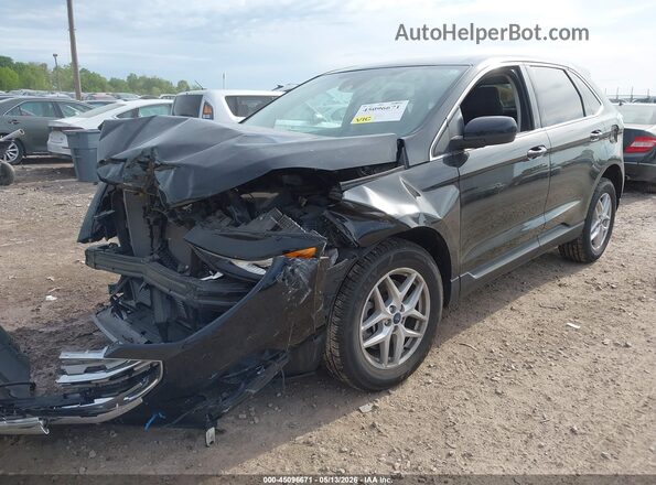2FMPK4J95MBA51281 2021 FORD EDGE Black Առջևի ձախ երեք քառորդ տեսարան