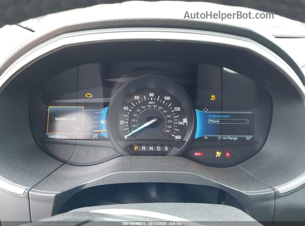 2FMPK4J95MBA51281 2021 FORD EDGE Black Հետևի նստատեղերի տեսք
