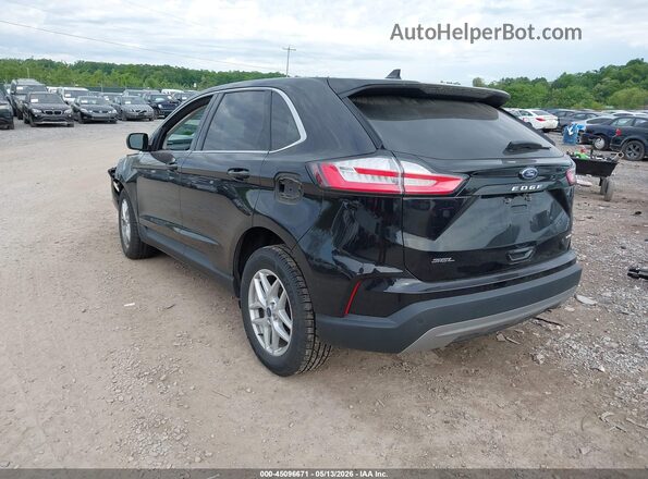 2FMPK4J95MBA51281 2021 FORD EDGE Black Հետևի ձախ