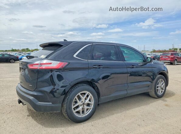 2FMPK4J95RBA57122 2024 FORD EDGE Black Tył prawy