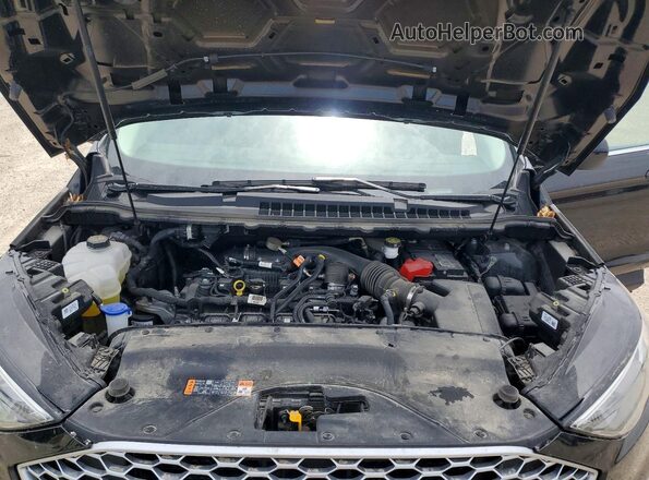 2FMPK4J95RBA57122 2024 FORD EDGE Black Widok komory silnika