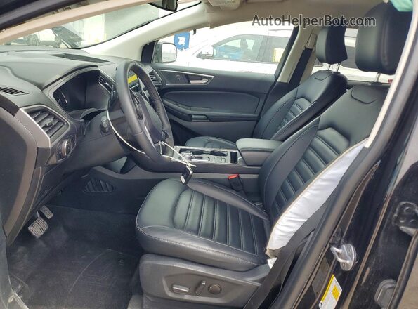 2FMPK4J95RBA57122 2024 FORD EDGE Black Widok wnętrza z przodu