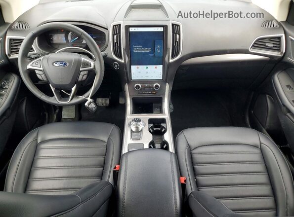 2FMPK4J95RBA57122 2024 FORD EDGE Black Widok deski rozdzielczej