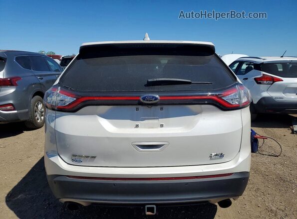 2FMPK4J96GBC10684 2016 FORD EDGE Белый Вид сзади