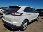 2016 Ford Edge Sel Белый vin: 2FMPK4J96GBC10684