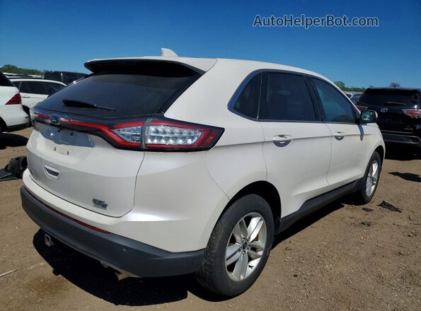 2FMPK4J96GBC10684 2016 FORD EDGE Белый Задняя правая четверть