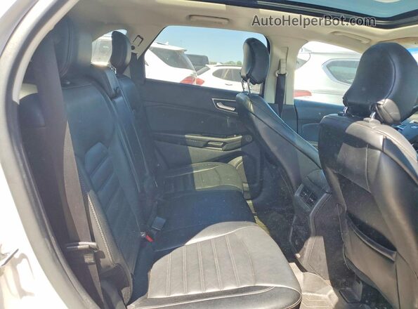 2FMPK4J96GBC10684 2016 FORD EDGE Белый Вид задних сидений