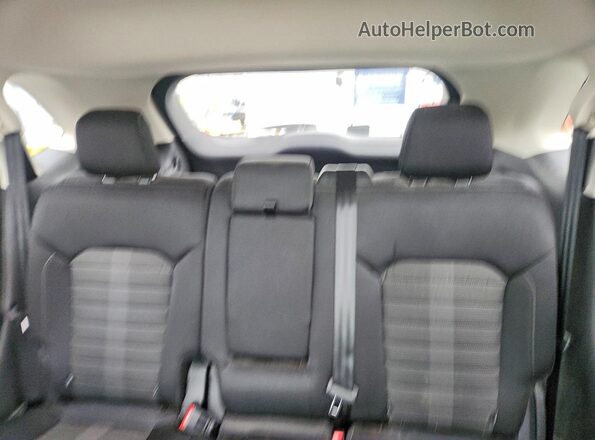 2FMPK4J96HBB20002 2017 FORD EDGE Black Вид задніх сидінь