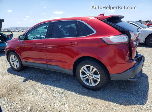 2FMPK4J96HBC68926 2017 FORD EDGE Бордовый Задняя левая четверть