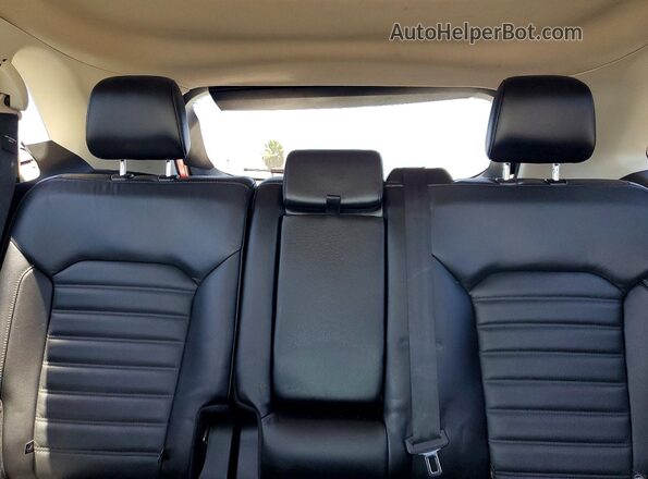 2FMPK4J96HBC68926 2017 FORD EDGE Бордовый Вид задних сидений