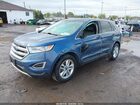 2018 Ford Edge Sel Синий vin: 2FMPK4J96JBB50669