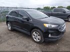 2019 Ford Edge Sel Черный vin: 2FMPK4J96KBC47792