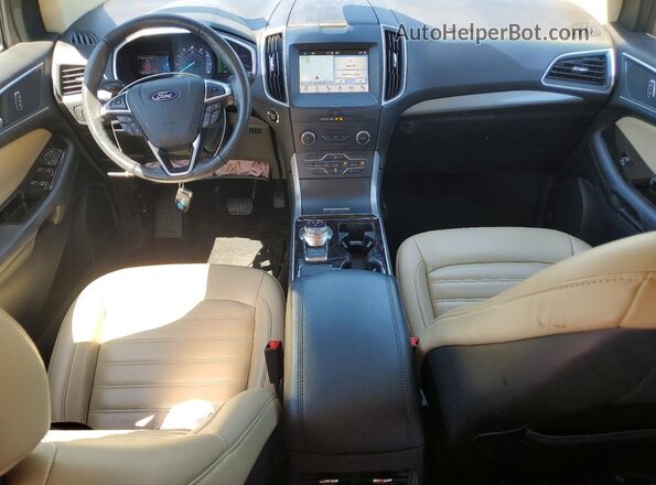 2FMPK4J96KBC74796 2019 FORD EDGE Black Vista del salpicadero