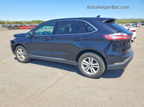 2FMPK4J96KBC74796 2019 FORD EDGE Black Trasero izquierdo