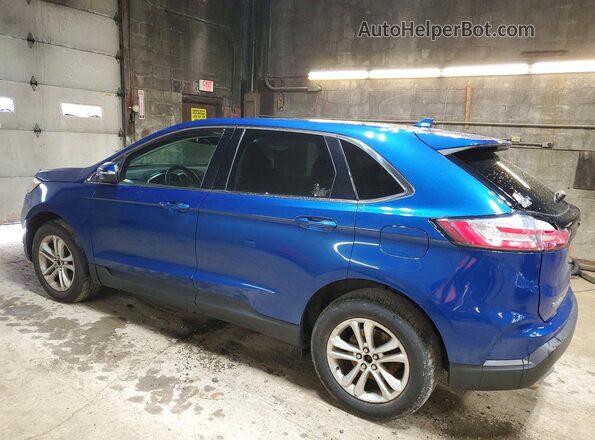 2FMPK4J96LBA07062 2020 FORD EDGE Blue უკანა მარცხენა