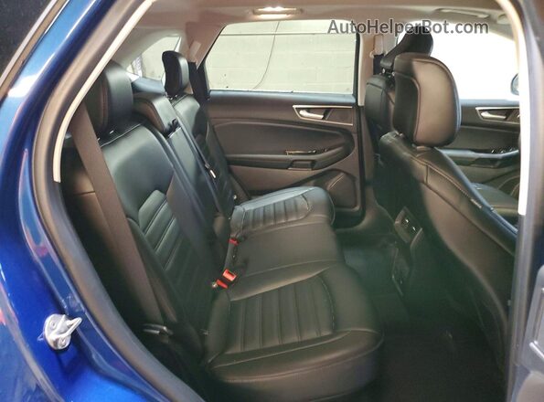 2FMPK4J96LBA07062 2020 FORD EDGE Blue უკანა სალონის ხედი