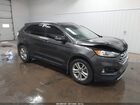 2020 Ford Edge Sel Gray vin: 2FMPK4J96LBA50946