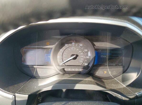2FMPK4J96MBA39656 2021 FORD EDGE Blue Սարքավորումների վահանակի տեսք
