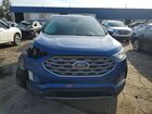 2021 Ford Edge Sel Blue vin: 2FMPK4J96MBA39656