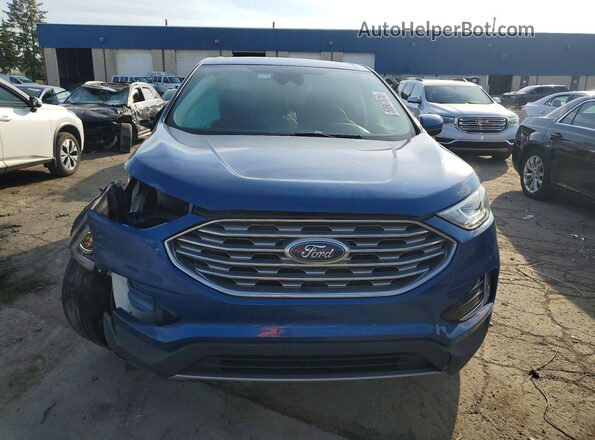 2FMPK4J96MBA39656 2021 FORD EDGE Blue Դիմացի տեսք