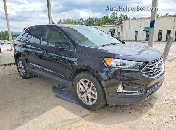 2FMPK4J96MBA54013 2021 FORD EDGE Black Przód prawy