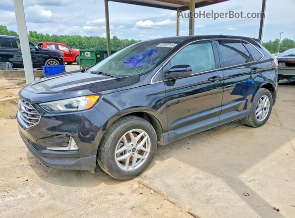 2FMPK4J96MBA54013 2021 FORD EDGE Black Przód lewy