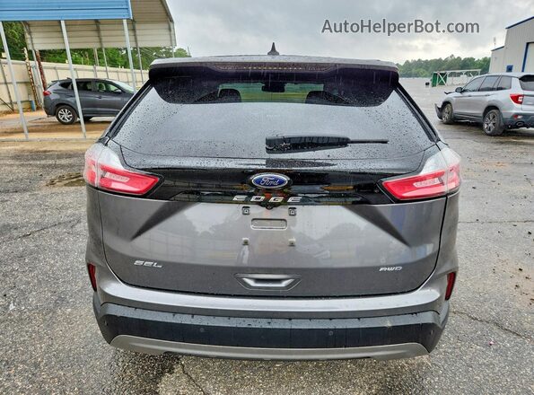 2FMPK4J96NBA06240 2022 FORD EDGE Серый Вид сзади
