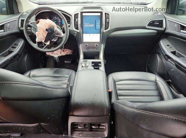 2FMPK4J96NBA06240 2022 FORD EDGE Серый Вид панели приборов