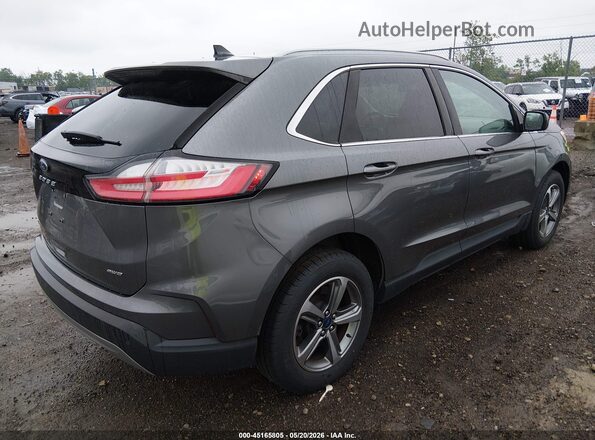 2FMPK4J96NBA07517 2022 FORD EDGE Серый Задняя правая четверть
