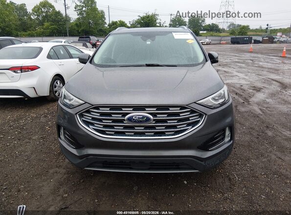 2FMPK4J96NBA07517 2022 FORD EDGE Серый Вид панели приборов