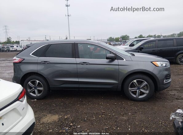 2FMPK4J96NBA07517 2022 FORD EDGE Серый Вид щитка приборов