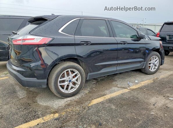 2FMPK4J96NBA39626 2022 FORD EDGE Black Tył prawy