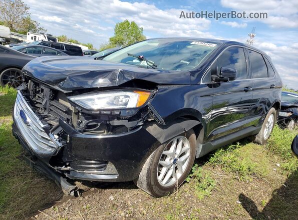 2FMPK4J96NBA39626 2022 FORD EDGE Black Przód lewy
