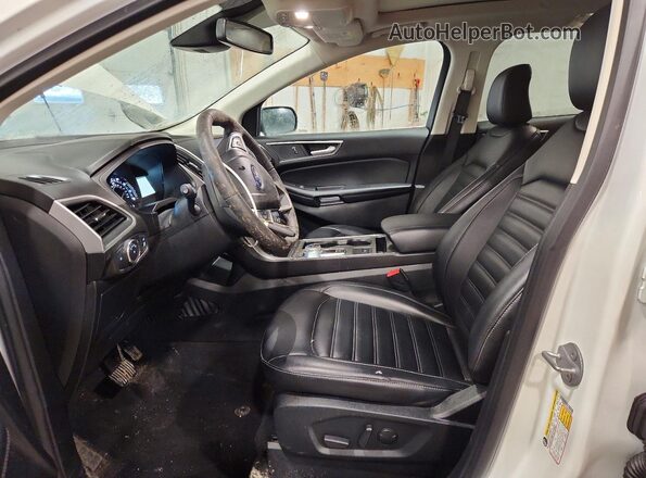 2FMPK4J96NBA86686 2022 FORD EDGE White Vista interior delantera