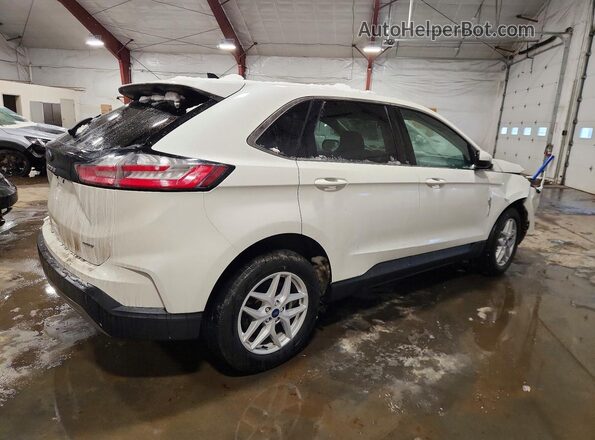 2FMPK4J96NBA86686 2022 FORD EDGE White Trasero derecho