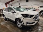 2022 Ford Edge Sel White vin: 2FMPK4J96NBA86686