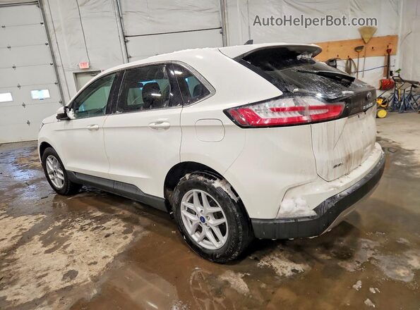 2FMPK4J96NBA86686 2022 FORD EDGE White Trasero izquierdo