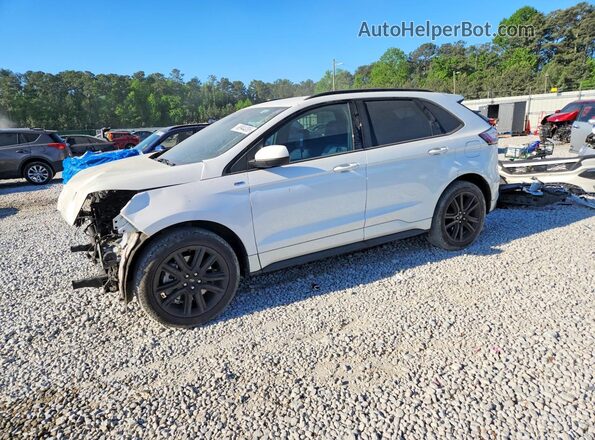 2FMPK4J96NBA89748 2022 FORD EDGE Белый Передняя левая четверть