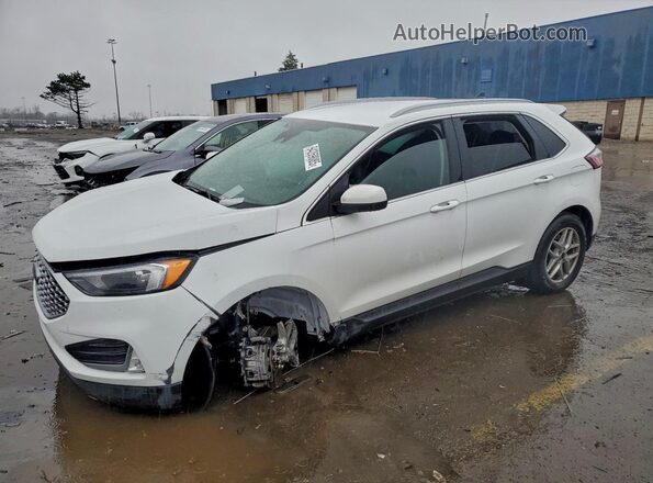 2FMPK4J96RBA33363 2024 FORD EDGE Белый Передняя левая четверть