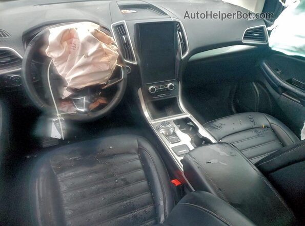 2FMPK4J96RBA33363 2024 FORD EDGE Белый Вид панели приборов
