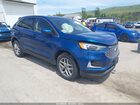 2024 Ford Edge Sel Blue vin: 2FMPK4J96RBA71627