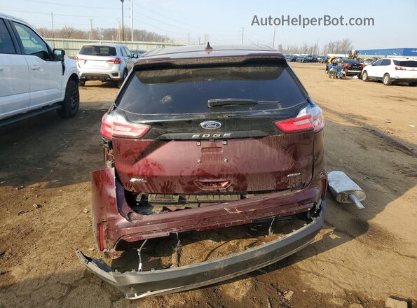 2FMPK4J96RBB03525 2024 FORD EDGE Burgundy უკანა ხედი