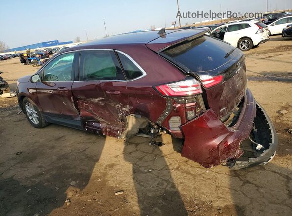 2FMPK4J96RBB03525 2024 FORD EDGE Burgundy უკანა მარცხენა