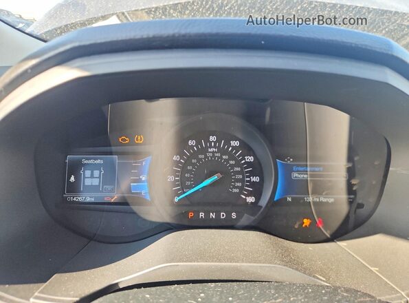 2FMPK4J96RBB27632 2024 FORD EDGE Gray Вид щитка приладів