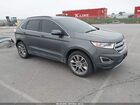 2017 Ford Edge Sel Gray vin: 2FMPK4J97HBC15975